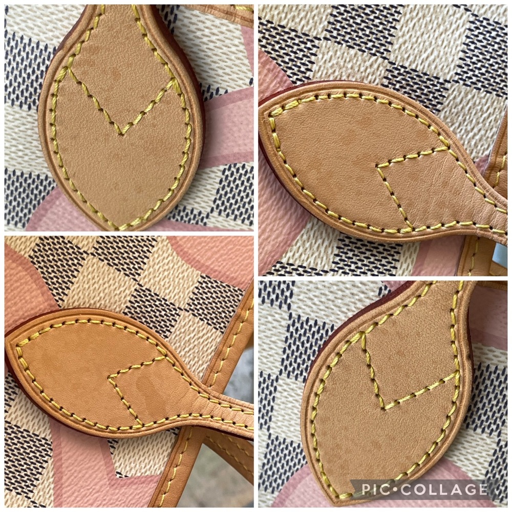 π Louis Vuitton Neverfull Damier Azure Tahitienne Ltd Edition RARE - Picture 17 of 17